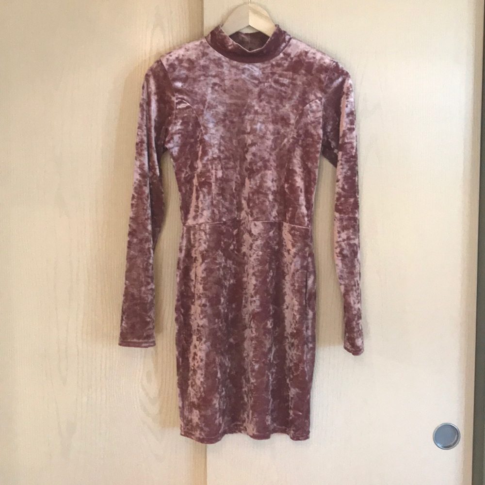 Aold on Mercari! Pretty Little Thing velvet dress - Picture 2 of 4